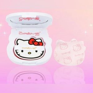 Hello Kitty Mattifying Blotting Paper + Reusable Mirror Compact Limited Edition